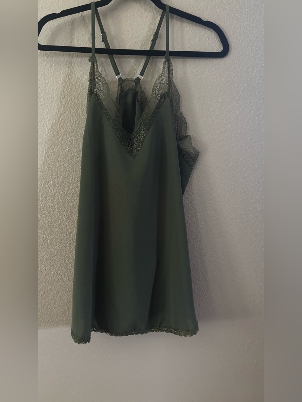 Olive Green Women's Top - Size M